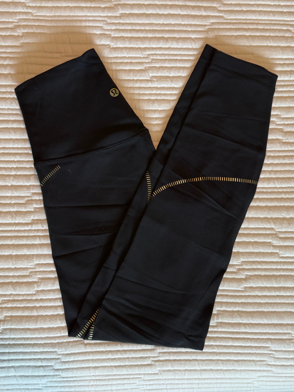 Lululemon Align 25” Black and Gold Special Edition